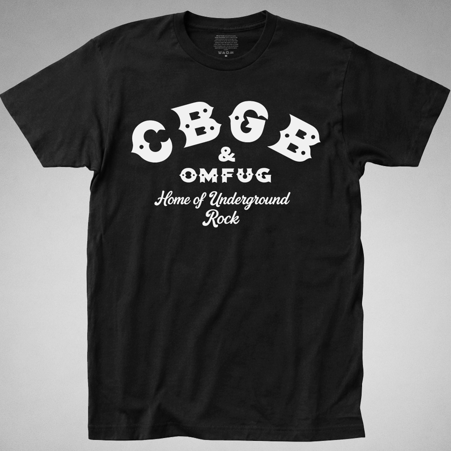 CBGB T Shirt Punk Rock New York The Ramones Misfits Rock N’ Roll tee vintage