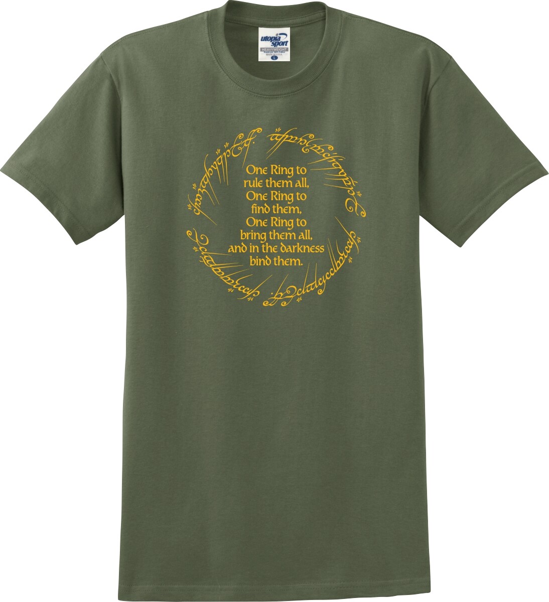One Ring To Rule Them All Unisex T-Shirt (S-5X)