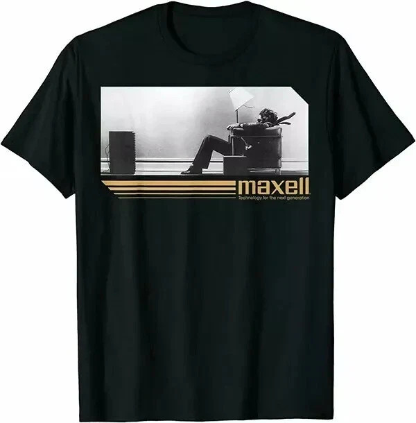 Maxells Funny Retro T-Shirt full size S to 5X_reprint off_inspired_hot