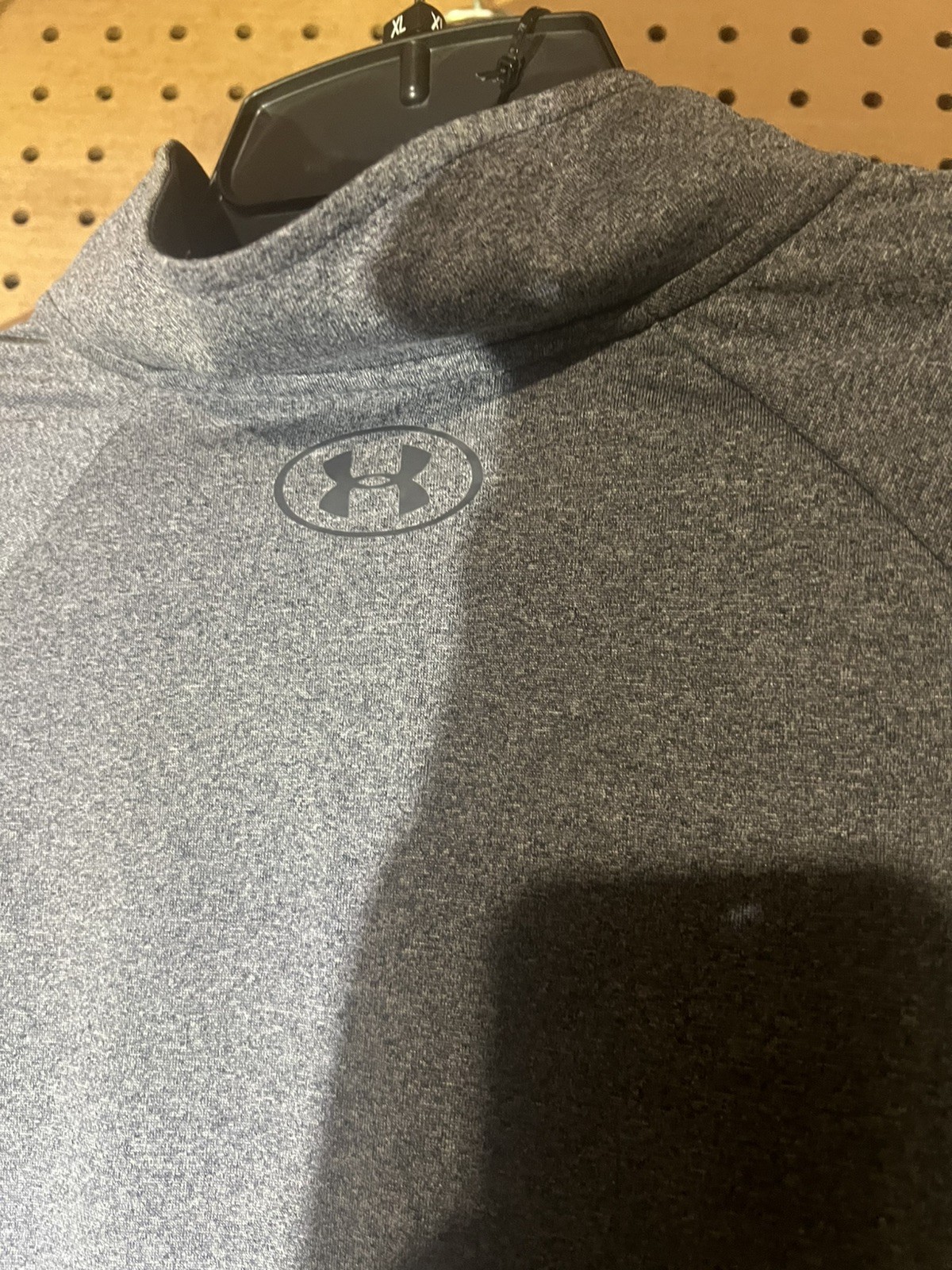 NWT Under Armour Men’s Gray Tech 2.0 1/2 Zip, Sz. Large
