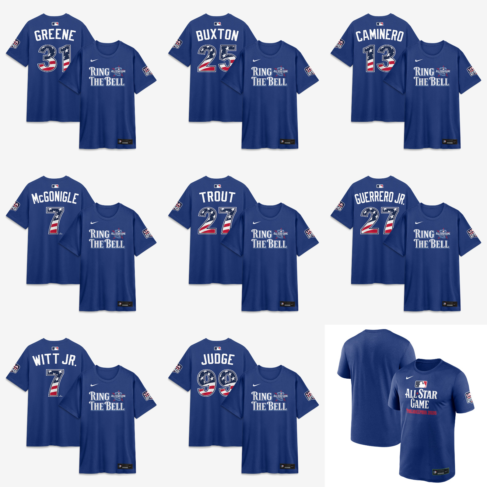 Men’s 2026 All-Star Game Collection USA 250 Legend T-Shirt, Tee Reprint