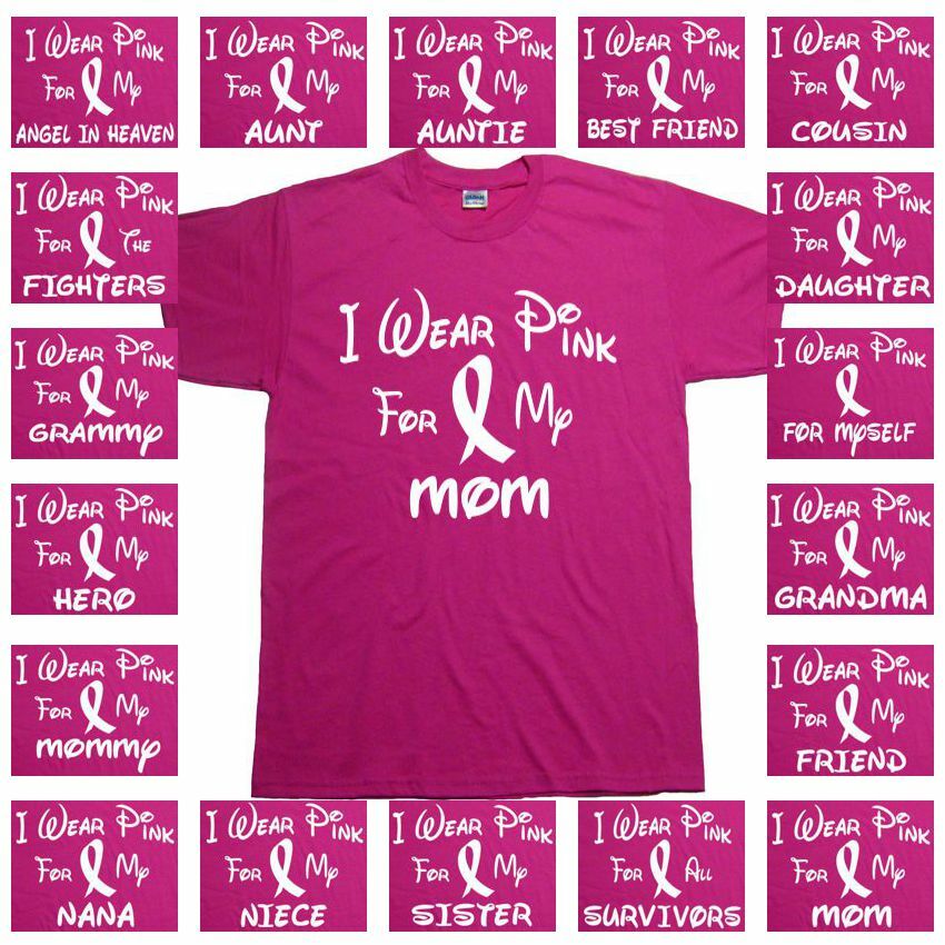 Breast Cancer Awareness T Shirt Survivor Walk Run T Shirt Tee Shirts Top
