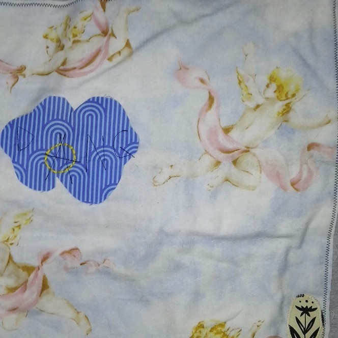 Cherub diy shirt art sew