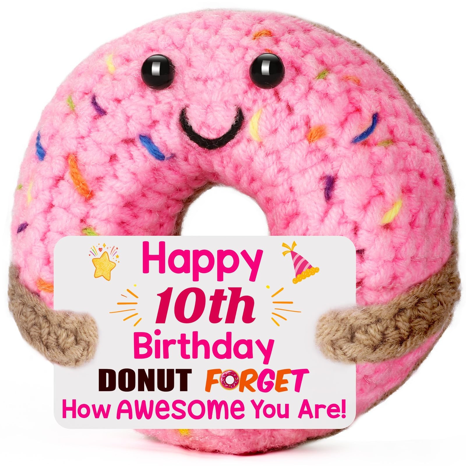 BuiltFit 10 Year Old Birthday – 10th Birthday Gifts for Girls | Cute Handmade…