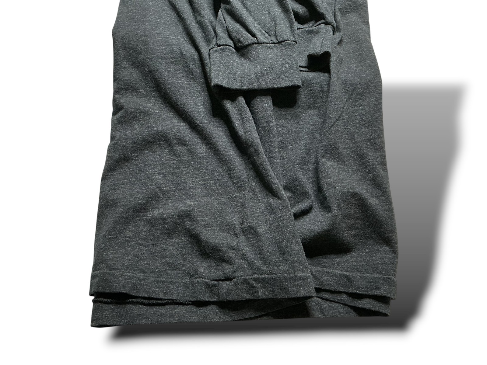 Polo Ralph Lauren Men’s 3XLT Gray V-Neck Long Sleeve 100% Cotton T-Shirt