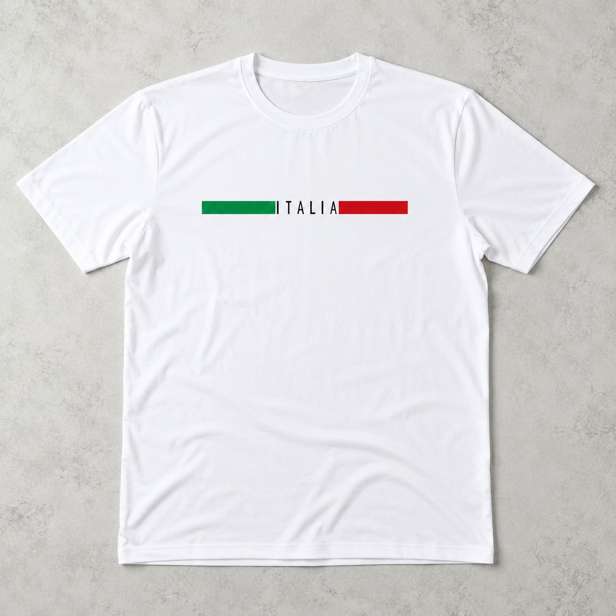 Mens Italia Flag T-Shirt Italy Pride Italian Graphic Tee