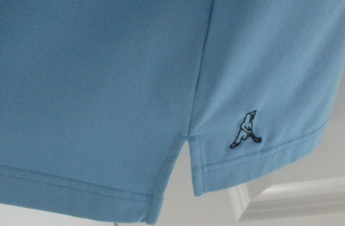 Unknown Brand Men’s Blue w/ White 2XL Golf Polo Shirt Collared Short Sleeve
