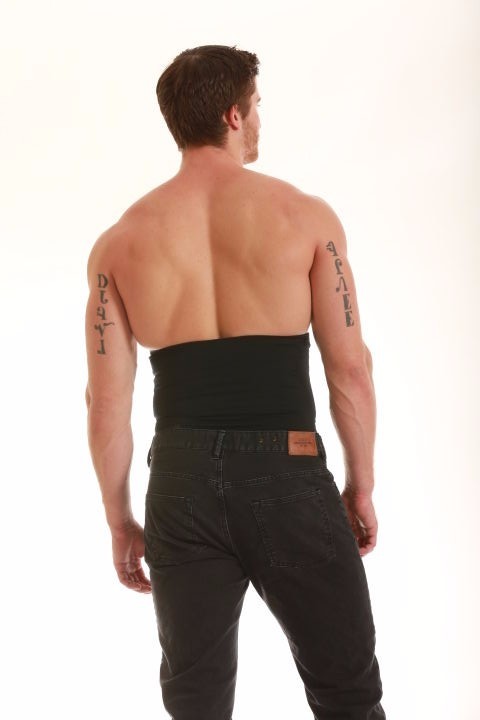 Instaslim Compression Mens Slimming Belt Look 5″ Slimmer Insta Slim ALL sz Color