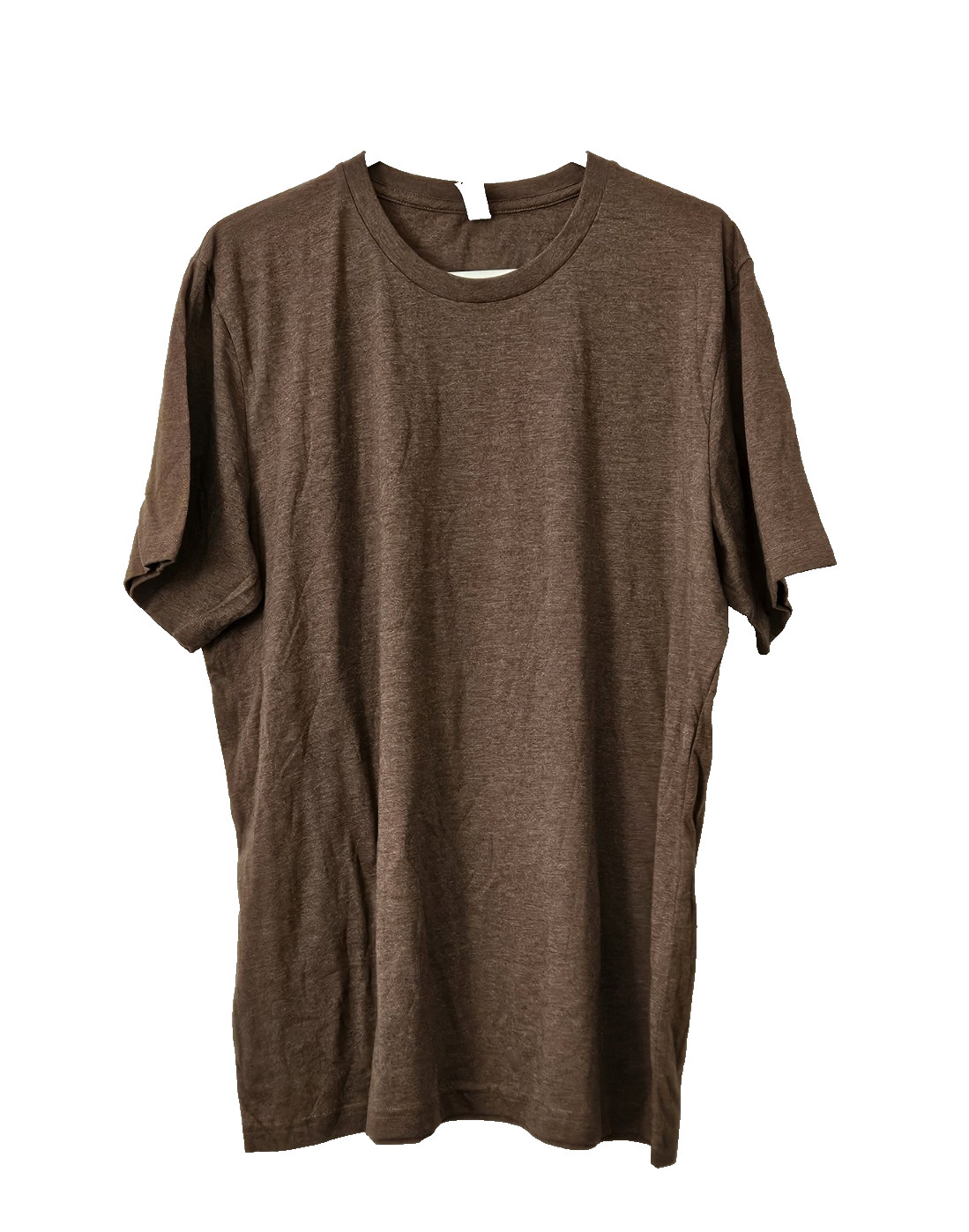 Canvas Men’s 100% Cotton T-Shirt Size: XL Color: Brown (LOT OF 2)