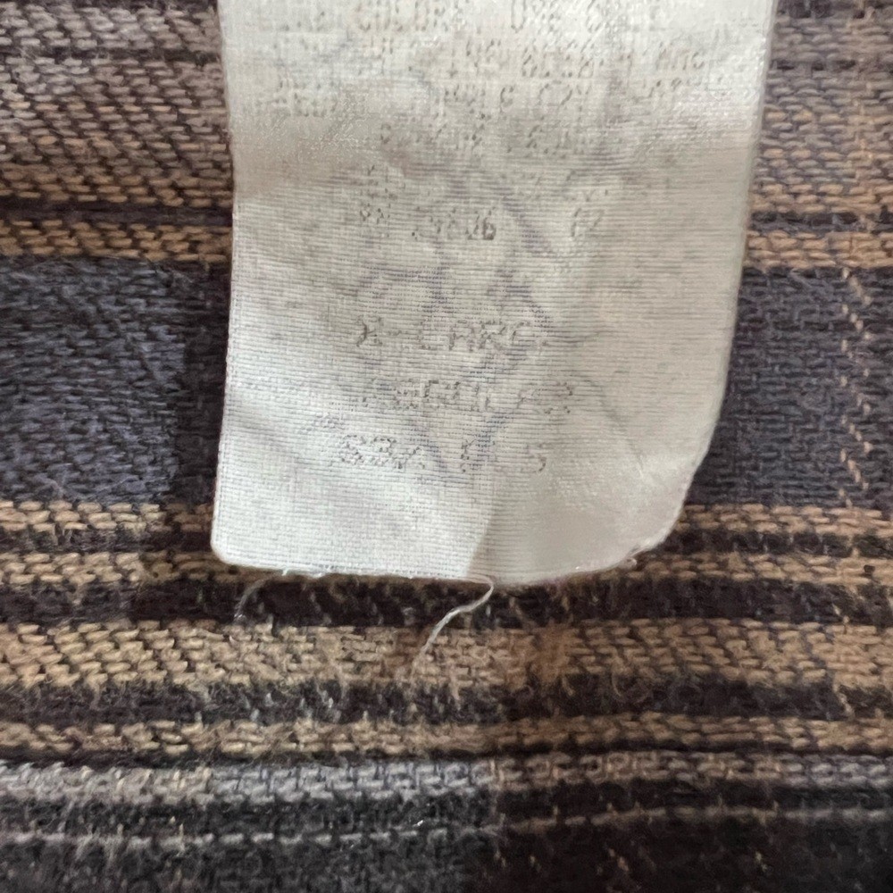 Vintage Rugged Outdoor Carhartt Plaid Button Down XL Union Made in USA