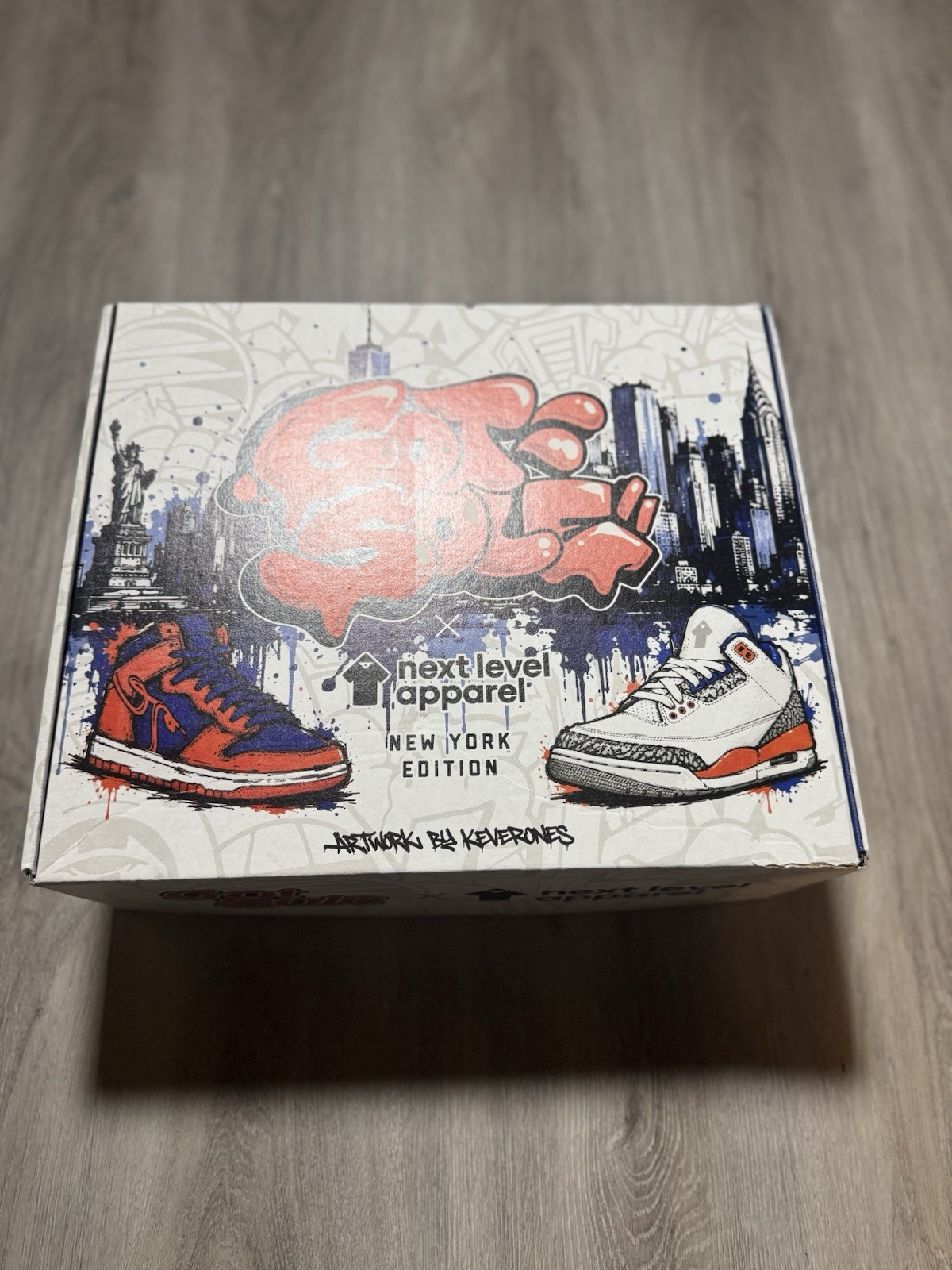 Got Sole X Next Level Apparel New York City Sneaker Festival Graffiti Exclusive