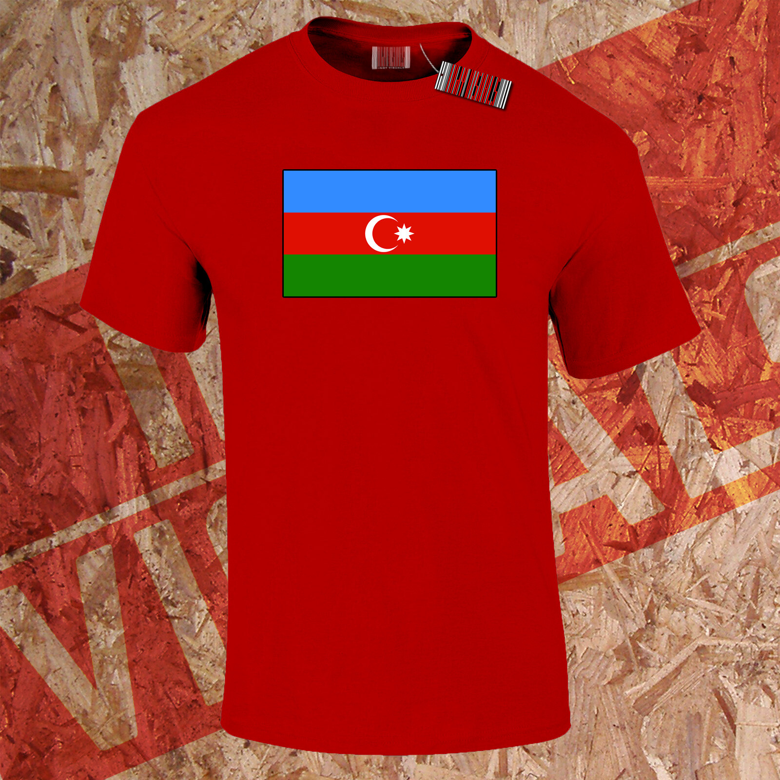 Azerbaijan Supporters T-Shirt Flag Day World Cup Baku Football 2026 Unisex