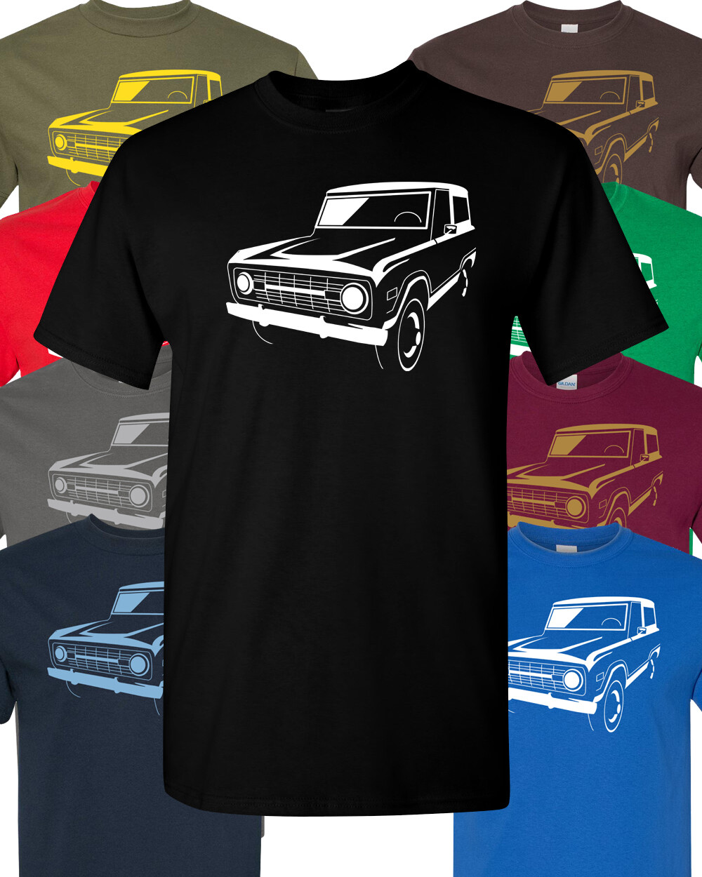 1976 BRONCO RANGER Unisex T-Shirt Multi Colors S-XL FREE S&H! Ford