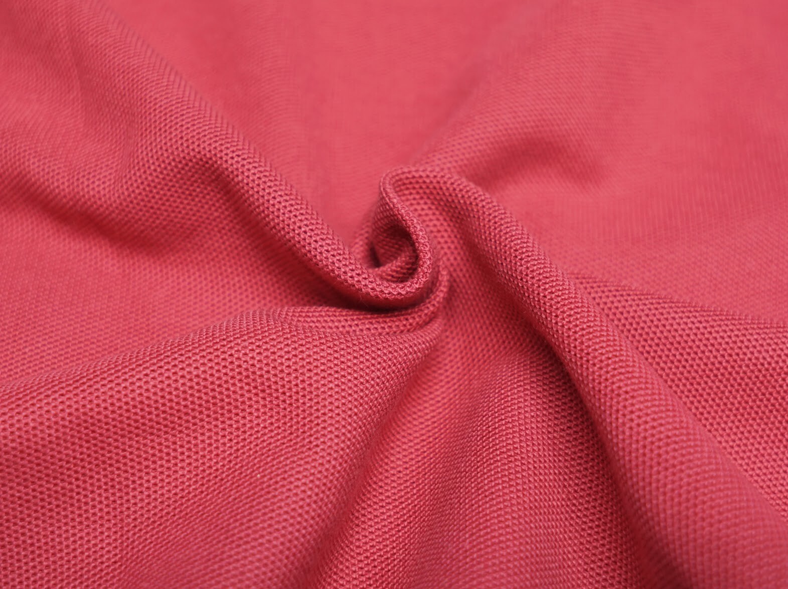Psycho Bunny Mens Long Sleeve Banded Polo Shirt Pink Jersey Mesh $120