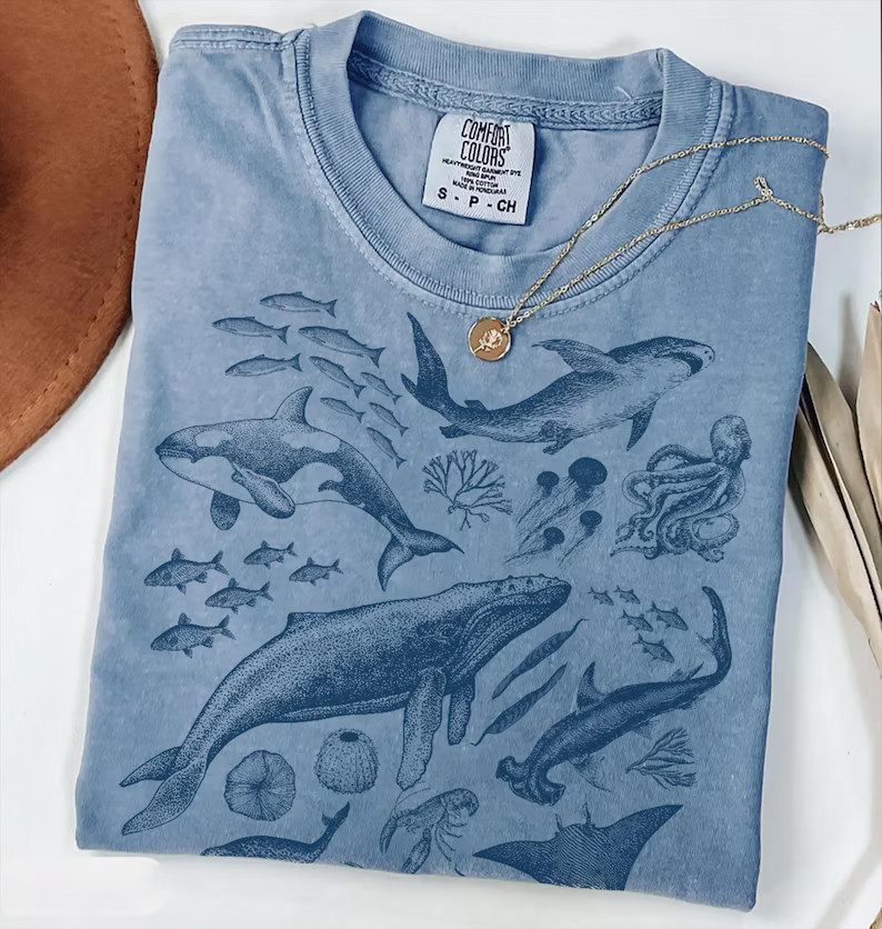 Sea Animals Comfort Tee
