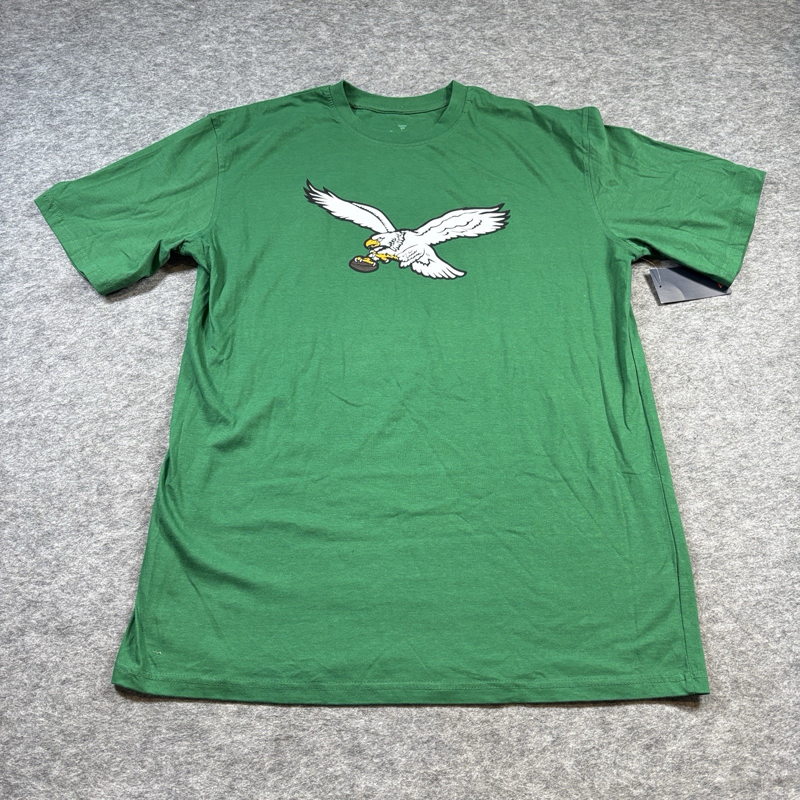 Saquon Barkley 26 Philadelphia Eagles Fanatics Shirt Mens XLT Oversize Green