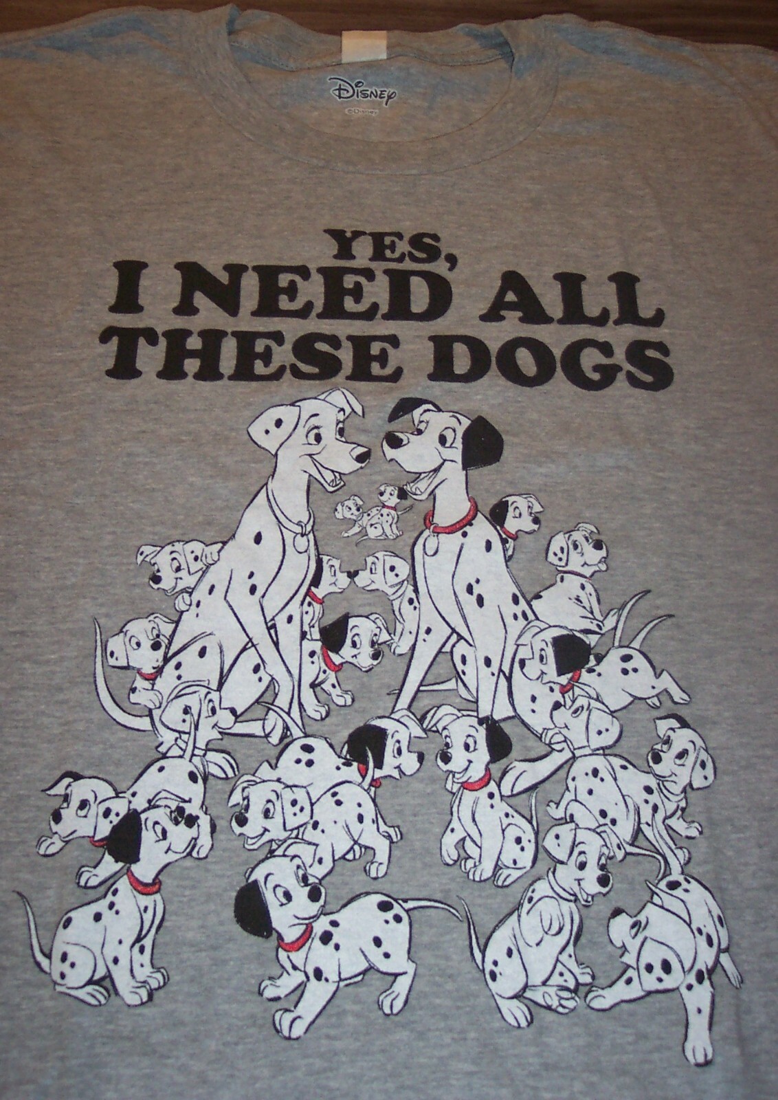 Walt Disney’s 101 DALMATIANS Need All These Dogs T-Shirt BIG & TALL 4XL NEW