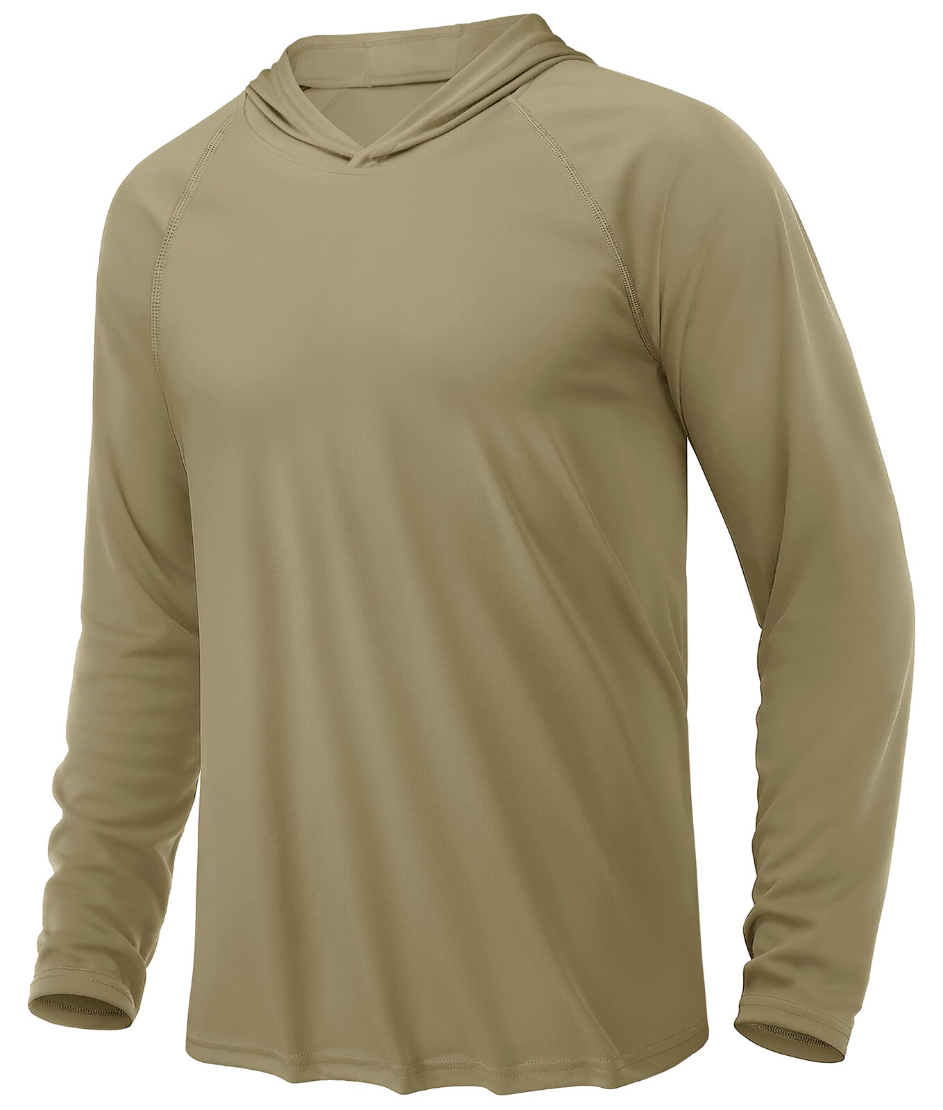 Men’s Outdoor Sun Block T-Shirt UPF 50+ Skin Protection Hiking Sport Hoodie Tops