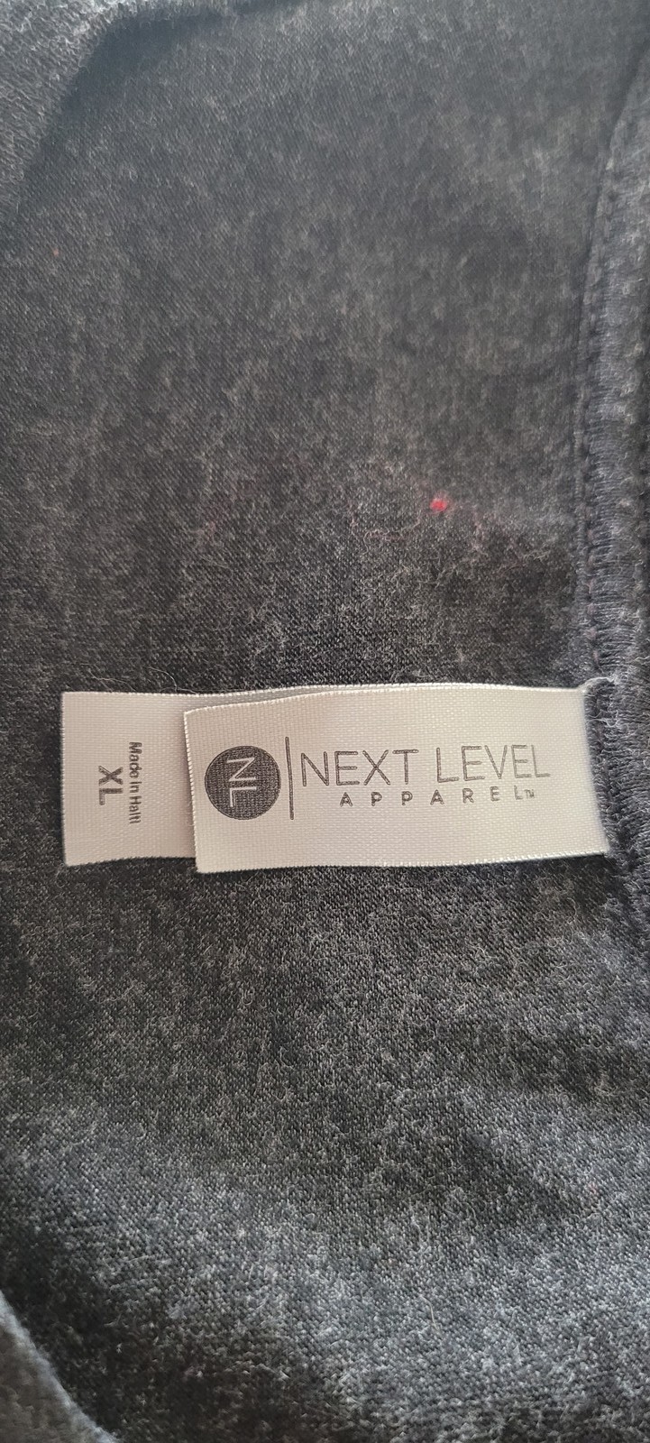 Next Level Apparel Kung Fu Fighting T-Shirt XL Graphic Gray Cotton Blend