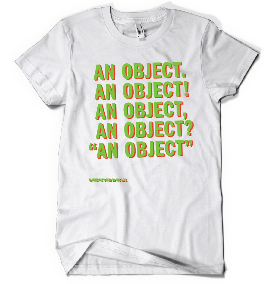No Age An Object t-shirt BRAND NEW Sub Pop CLEARANCE SALE