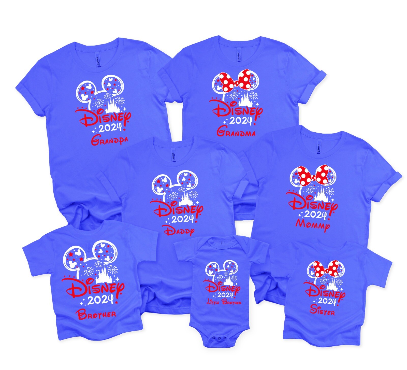 Disney Trip T-Shirt Disneyworld Shirt Disneyland Vacation Family Matching Tshirt