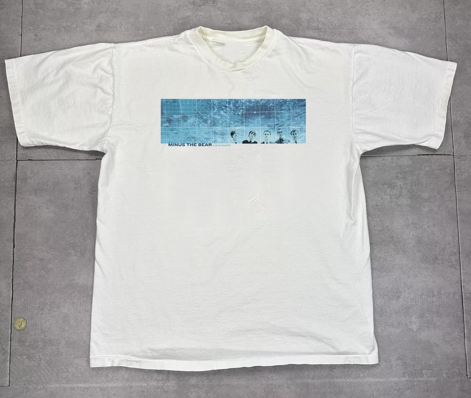 Minus the Bear Band Highly Refined Pirates Album T Shirt Full Size S 5XL