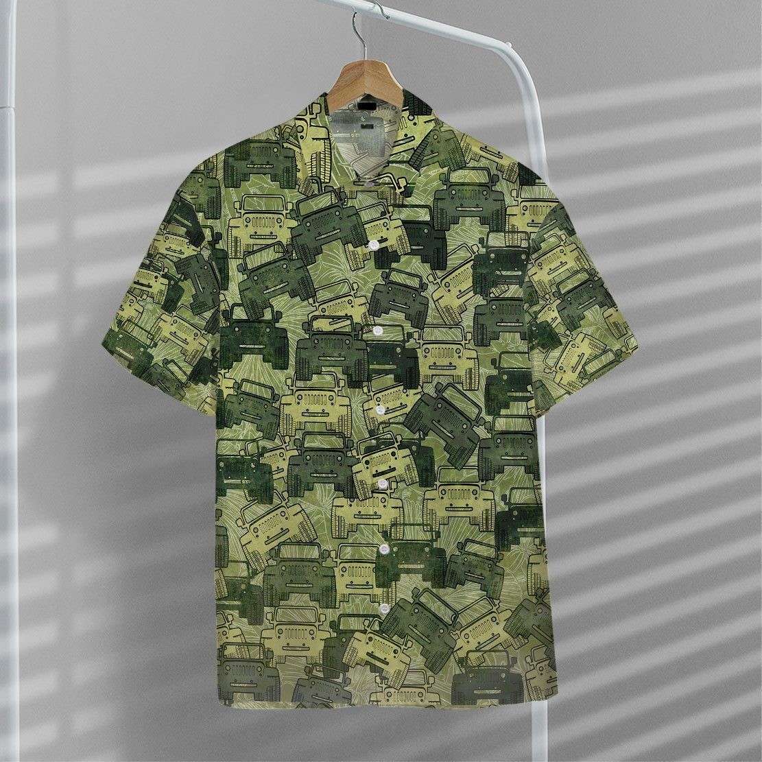 Jeep Hawaiian Shirt 3D All Over Print