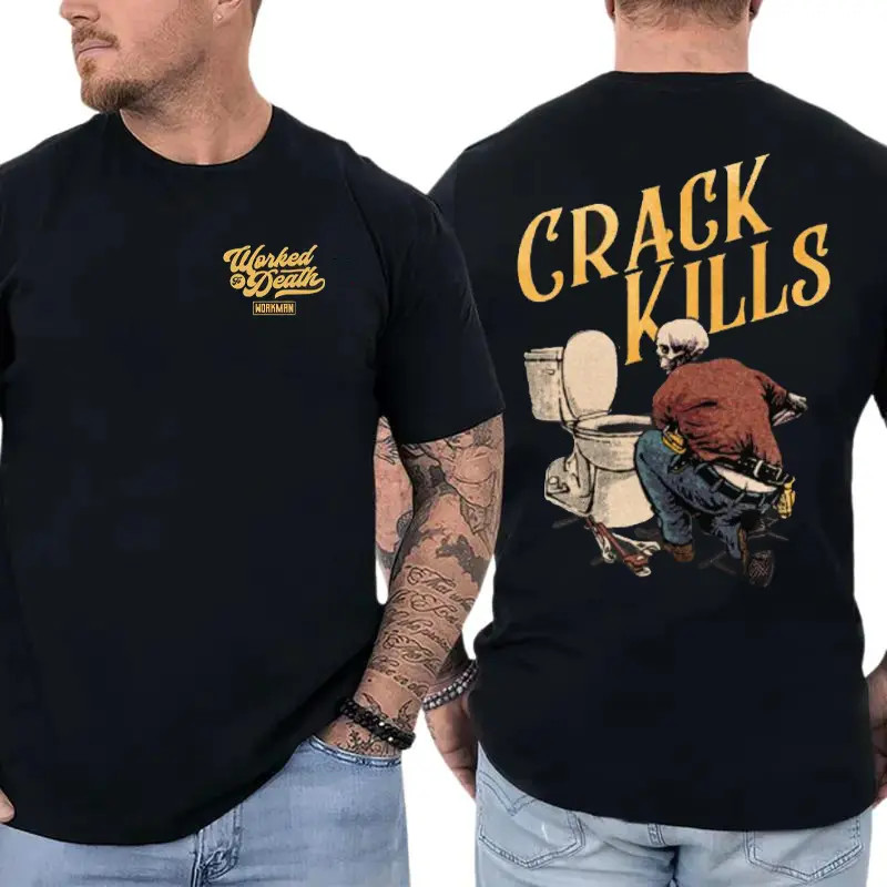 Funny Plumber Toilet Repair Graphic T-Shirt Gift for Plumbing Technicians