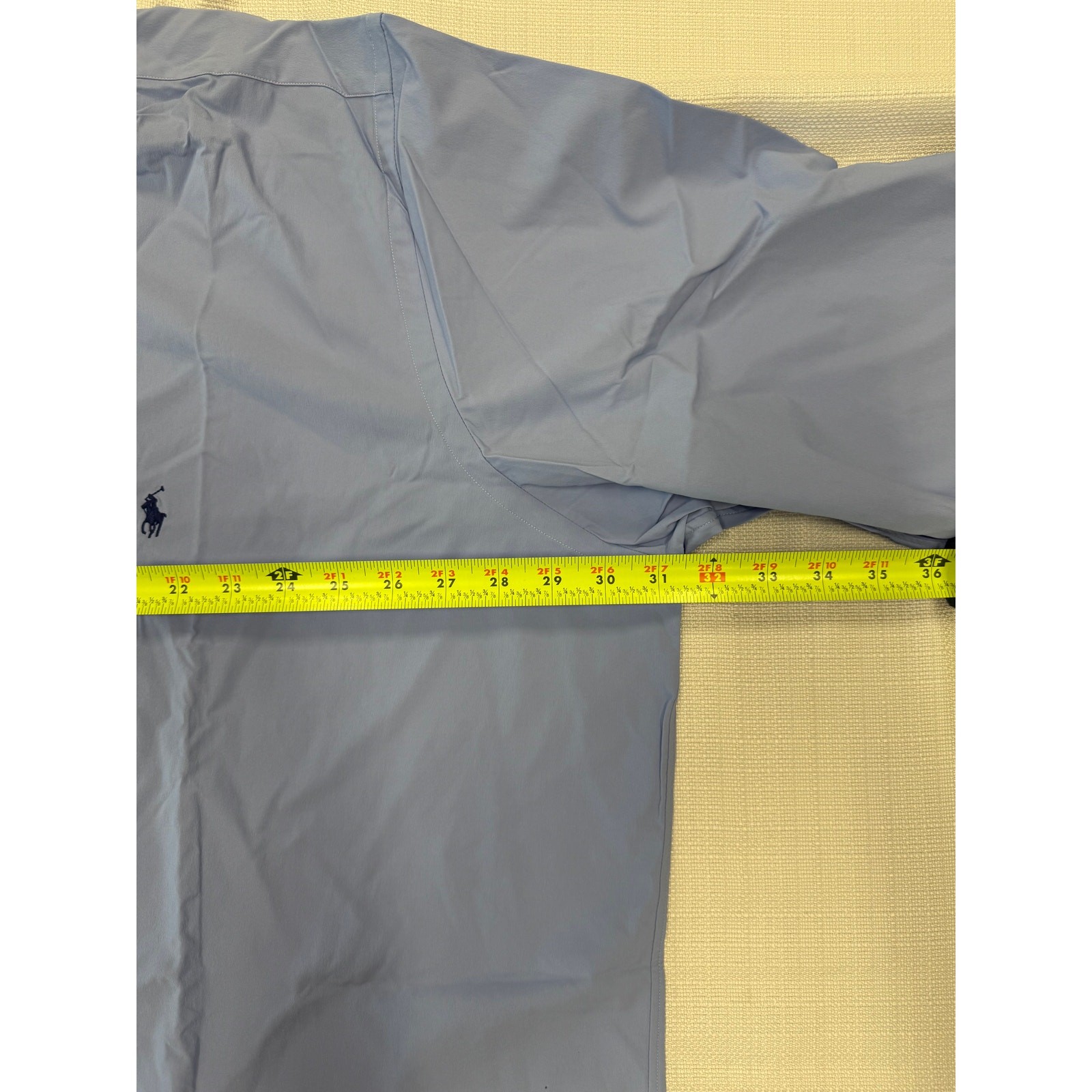 NWT Ralph Lauren Performance Dress Shirt 3XLT 3LT Blue Button Down Tall