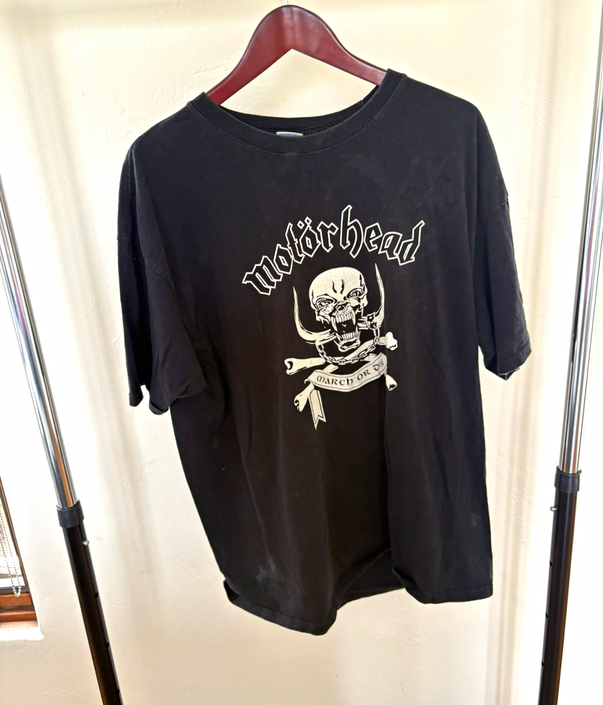Motörhead Graphic T-Shirt Men’s 2XL Black Rock Band Heavy Metal Tee