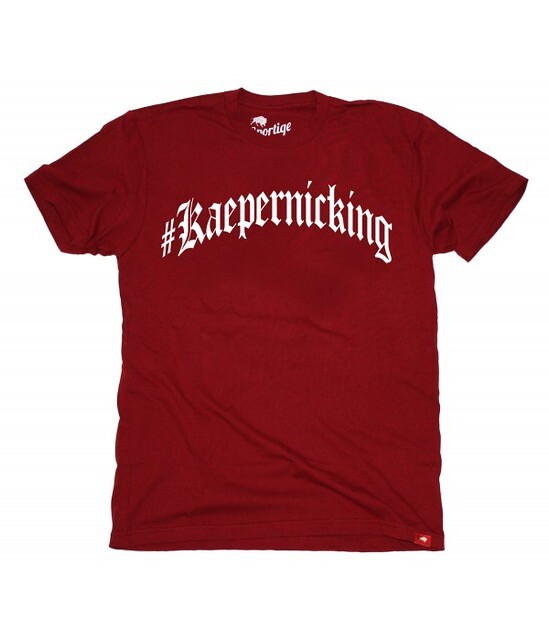 [NEW, RARE] #Kaepernicking Colin Kaepernick #7 T-Shirt L San Francisco 49ers NFL