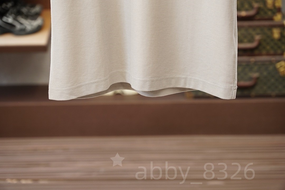 Brunello Cucinelli Classic Men’s Regular Cotton Casual Short-Sleeve Polo Shirt