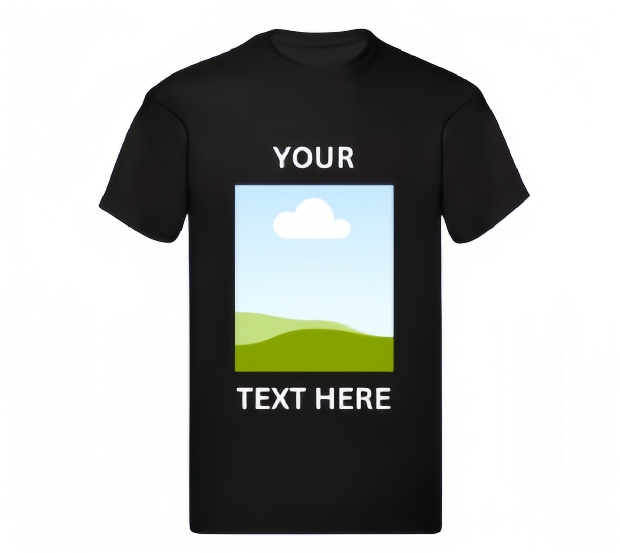 Personalized YOUR NAME Tee, Custom Text Graphic T-Shirt, Casual Summer Top, S-3X