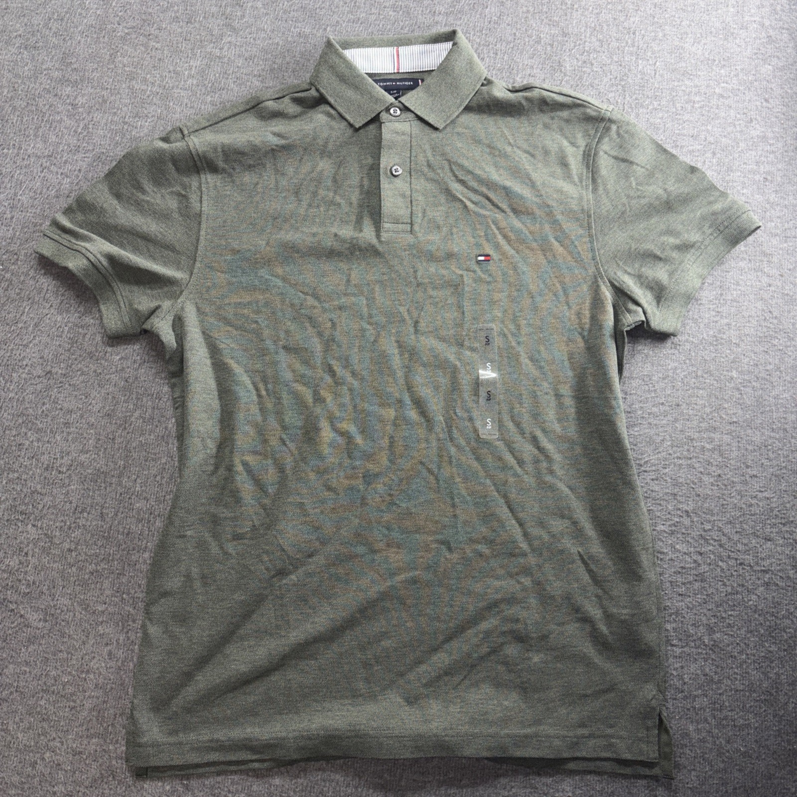 Tommy Hilfiger Men’s The 1985 Polo Shirt Classic Fit Small NWT Retail $69 Green