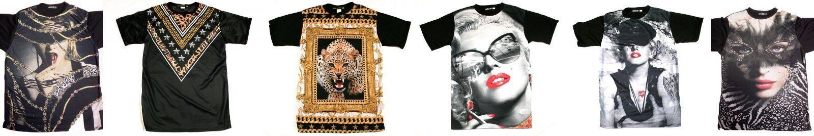 MENS SUBLIMATION SHORT SLEEVE T-SHIRT CHEETAH CLEOPTRA LEPARDS CALI SWAG MEDUSA