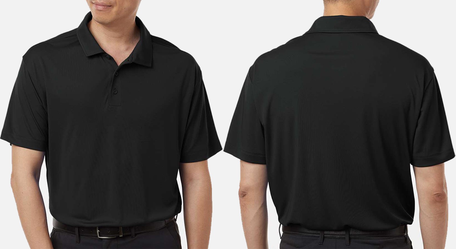 Mens Moisture Wicking UPF 50 Dri Fit Polo Snag Resistant USA Standard Fit XS-4XL