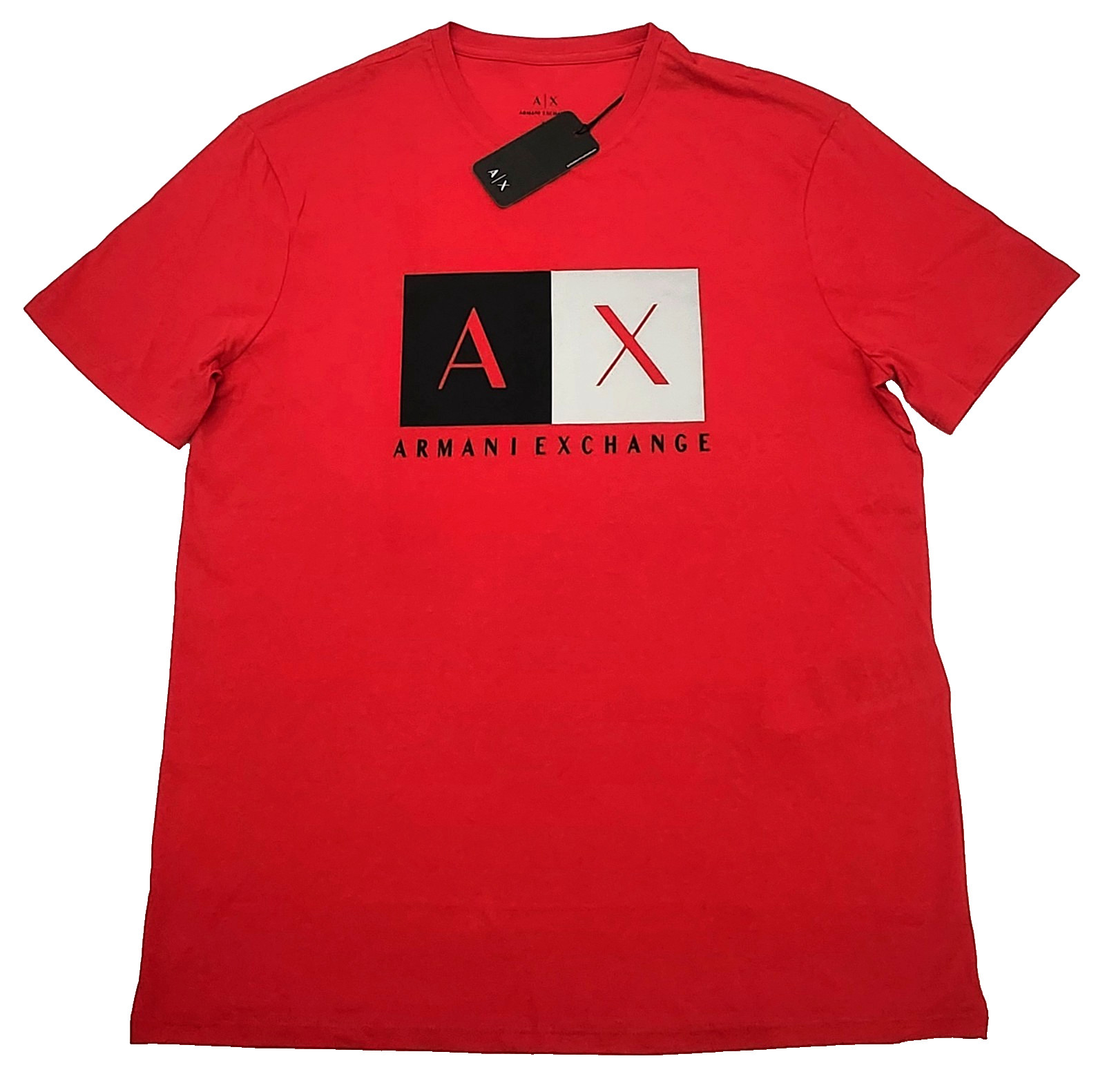 Armani Exchange T-shirt Men’s Color Red Size XL (NEW WITH ORIGINAL TAGS)