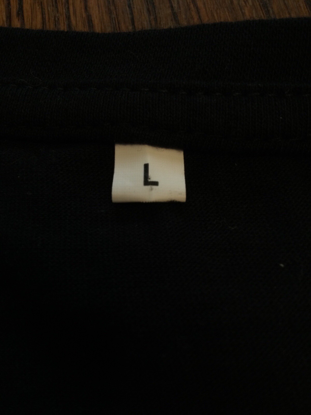 Jaco Pastorius – Black Shirt – No Brand Name Tag – L