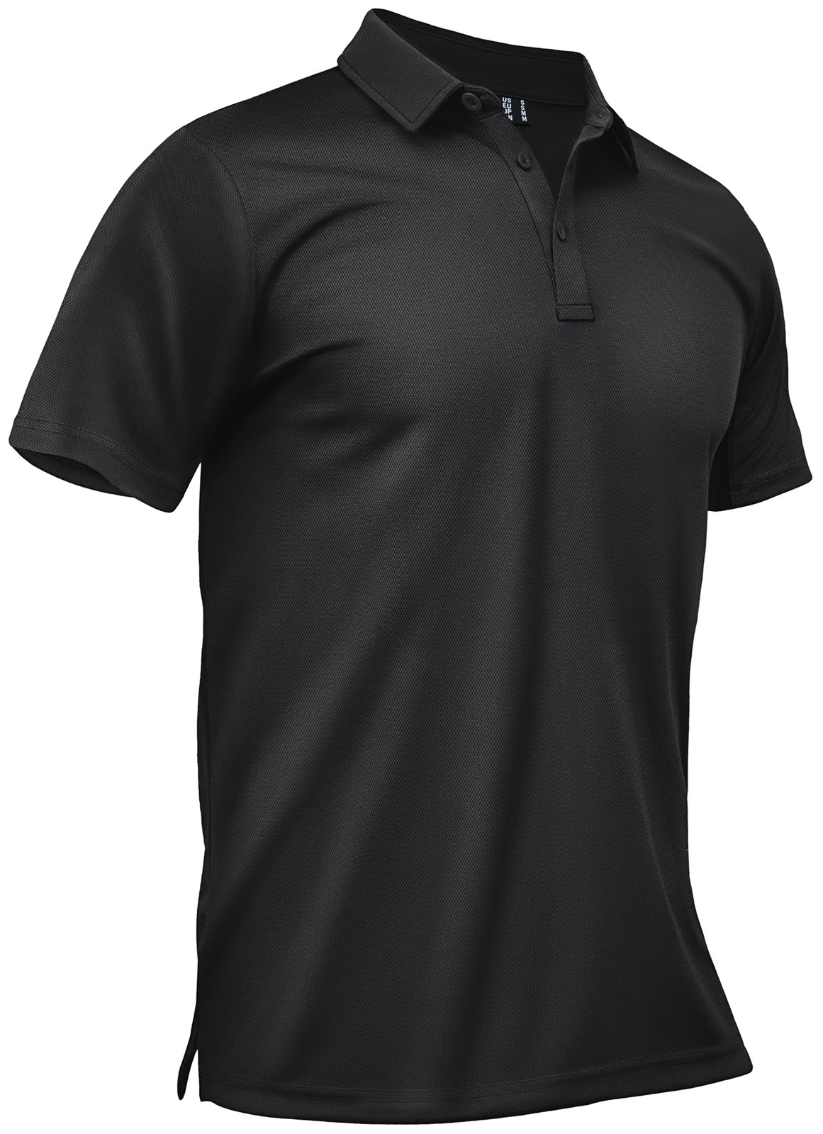 Men’s Polo Shirts Short Sleeve Performance Collared Shirt UPF 50+ Work Golf Polo