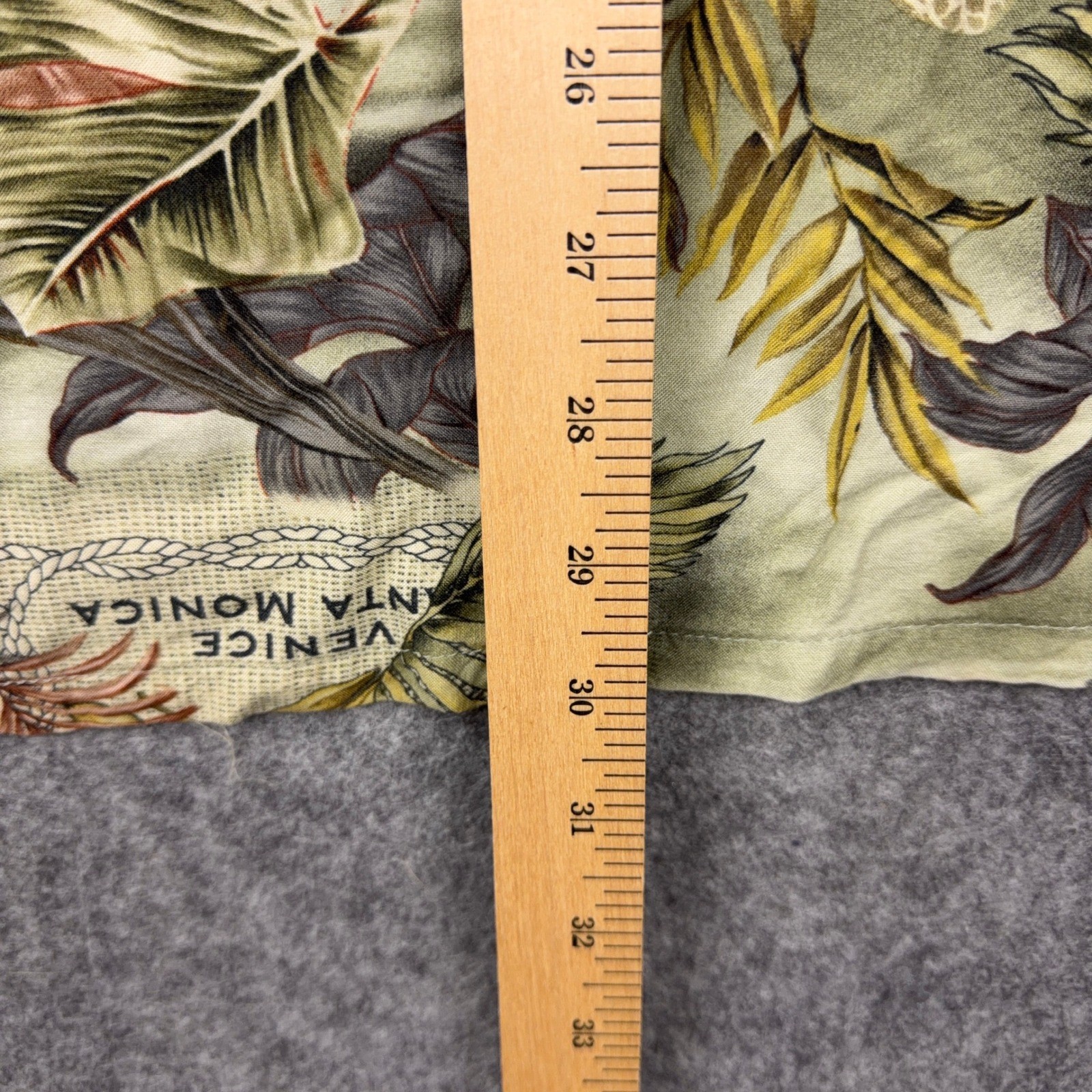 VTG Campia Moda Shirt Mens Medium Tropical Venice Santa Monica Rayon Aloha 90s