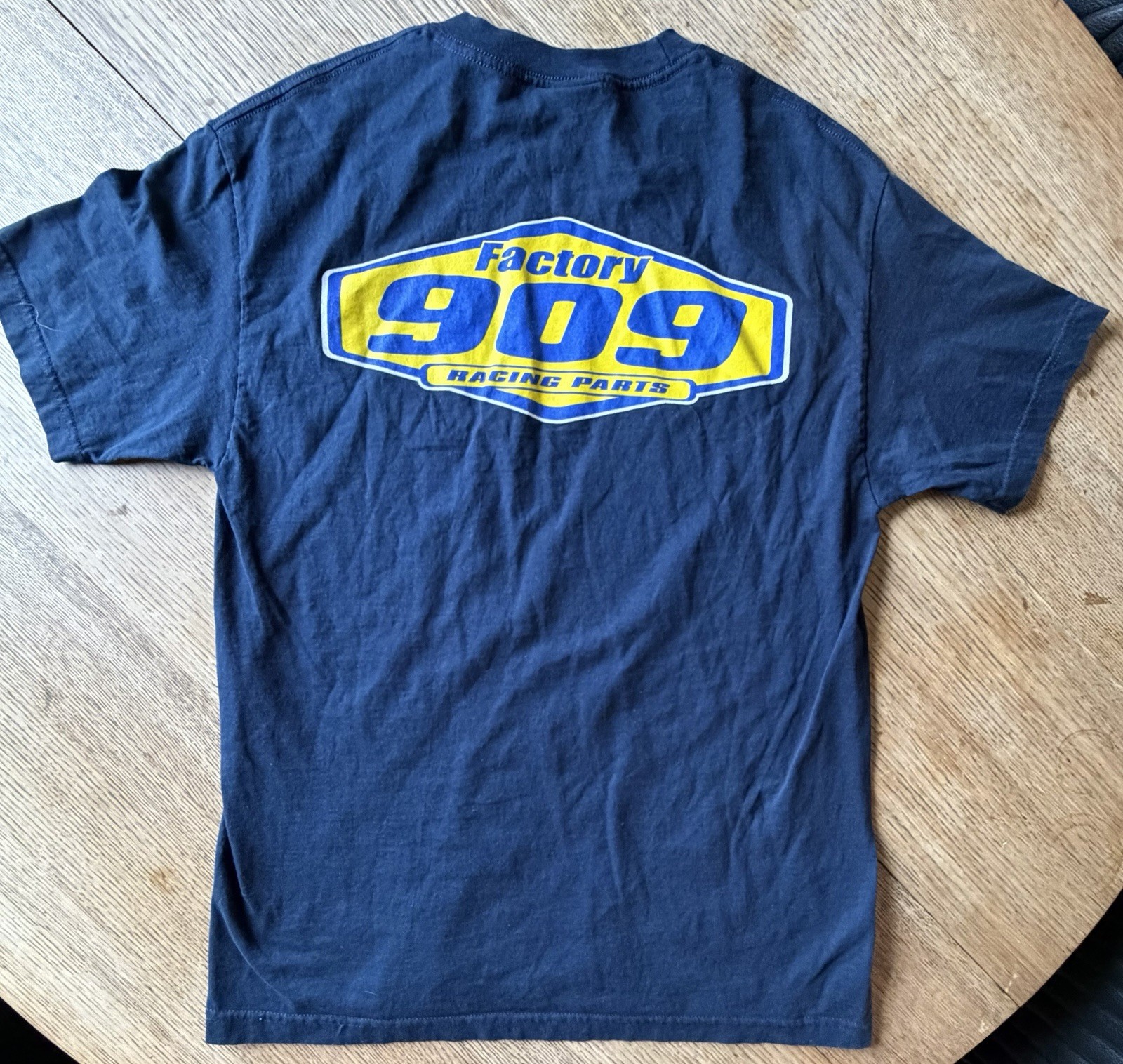 vintage Factory 909 racing parts shirt motorcycle dirtbikes USA made mens L