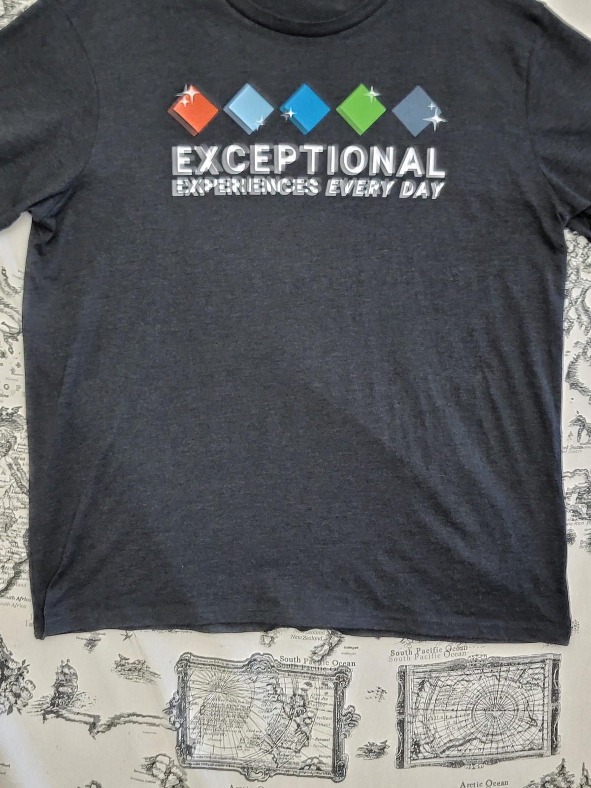 District Perfect Tri T-Shirt Men’s 2XL “Exceptional Experiences Every Day” Sonic