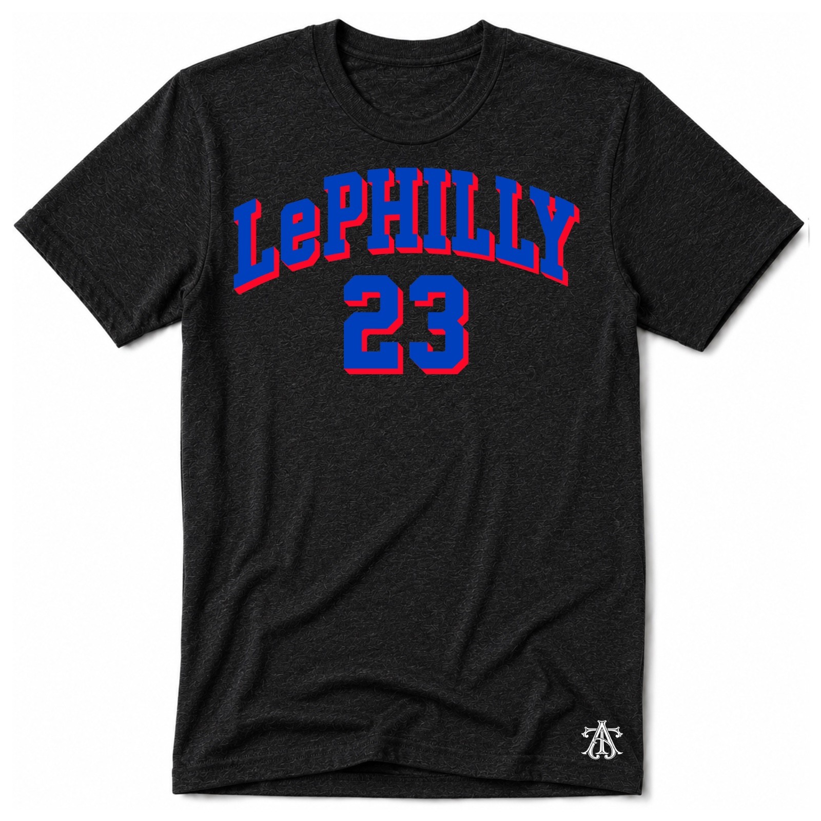 LePHILLY 23 | Philadelphia Basketball themed Ring Spun Cotton T-Shirt