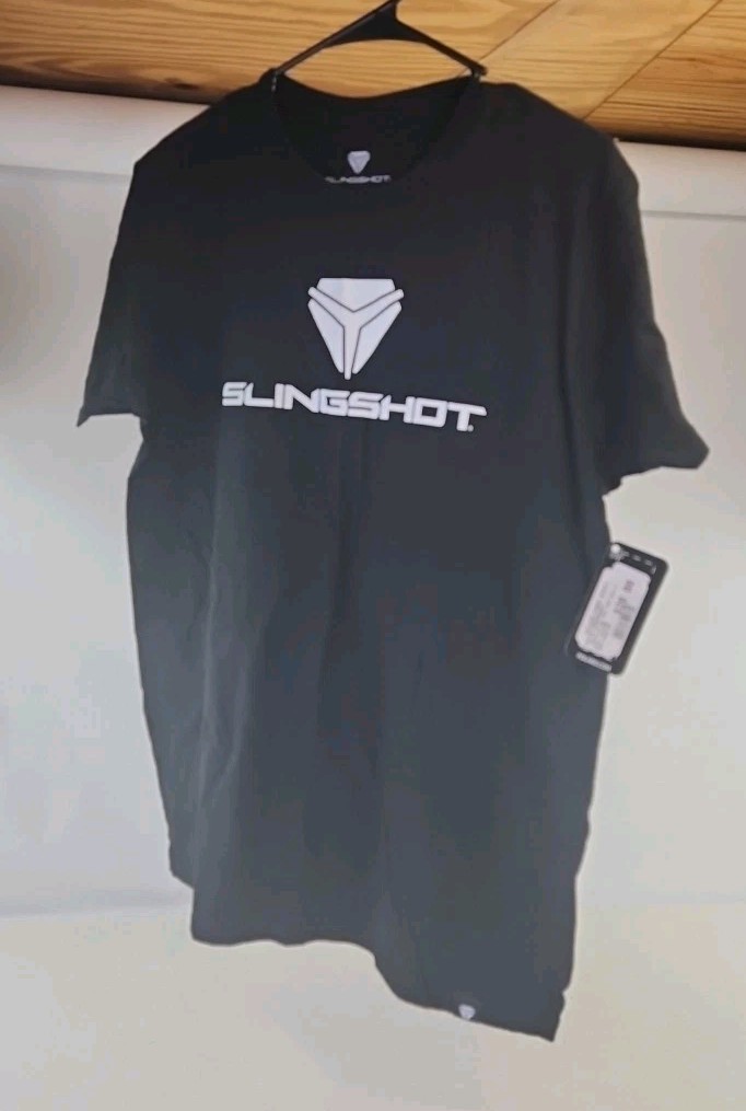 Polaris Slingshot Mens Black Solid Graphic T-Shirt Size M