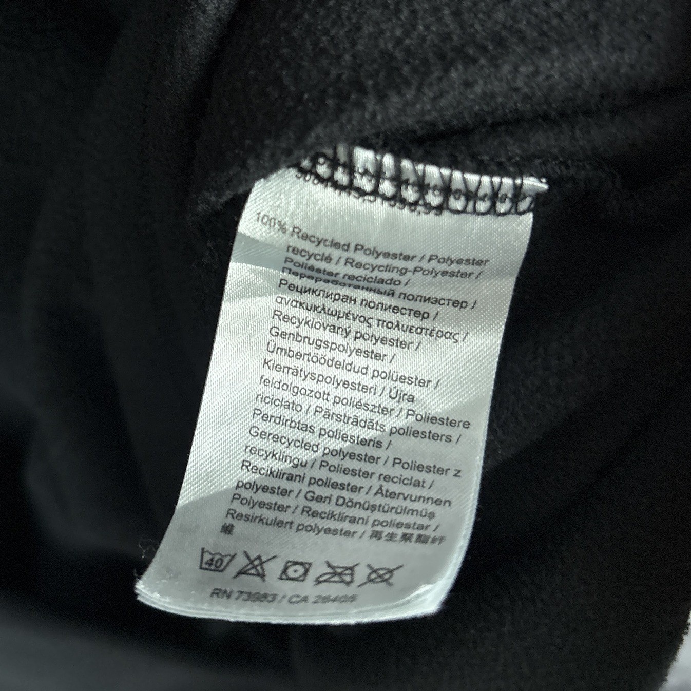 Helly Hansen Daybreaker Fleece 1/2 Zip Mens Medium Black Pullover Midlayer