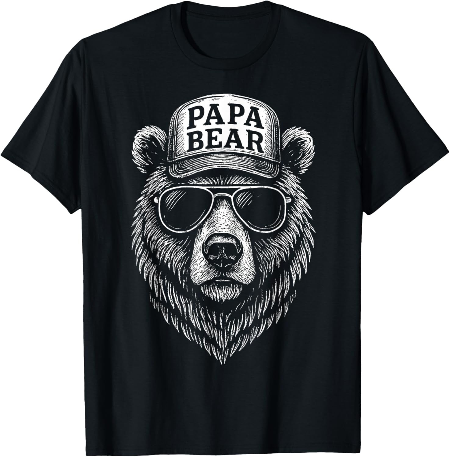 Papa Gift Dad T-Shirt Father’s Day Shirt Men’s Funny Dad T-Shirt S-3XL