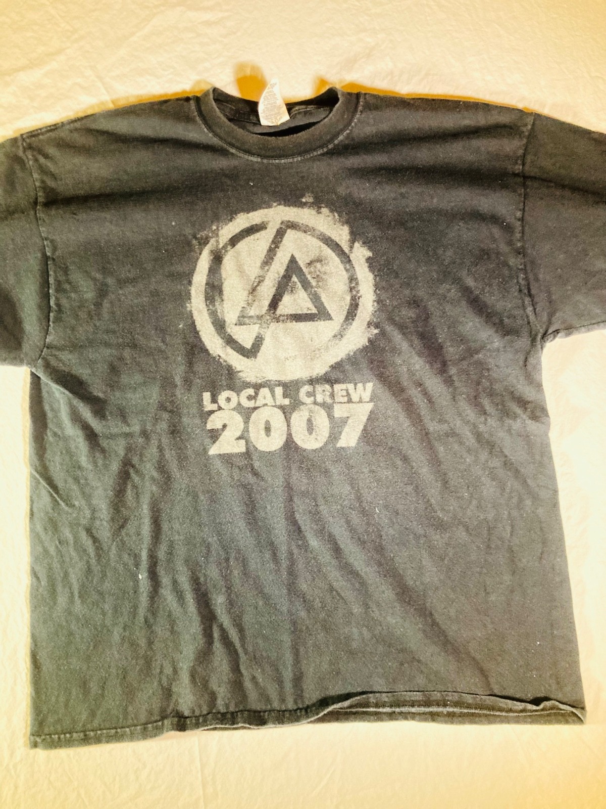 2007 Concert Crew Linkin Park Minuets to Midnight T-Shirt XL Cotton Graphic