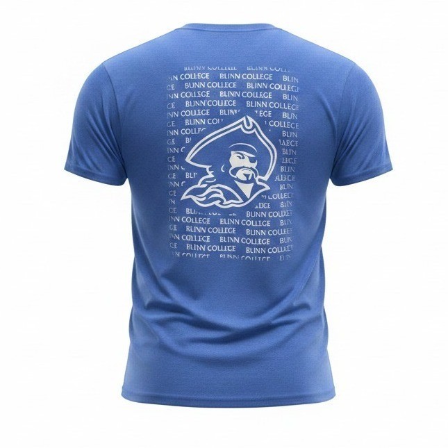Blinn College District Tee T-Shirt Unisex Medium Blue