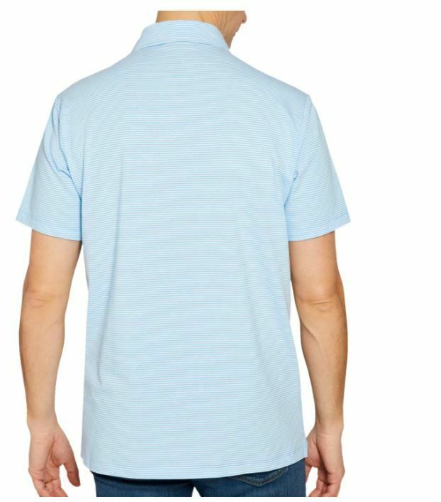 Member’s Mark Men’s Cotton Stripe stretch Polo Shirts (Size & Color Varies)