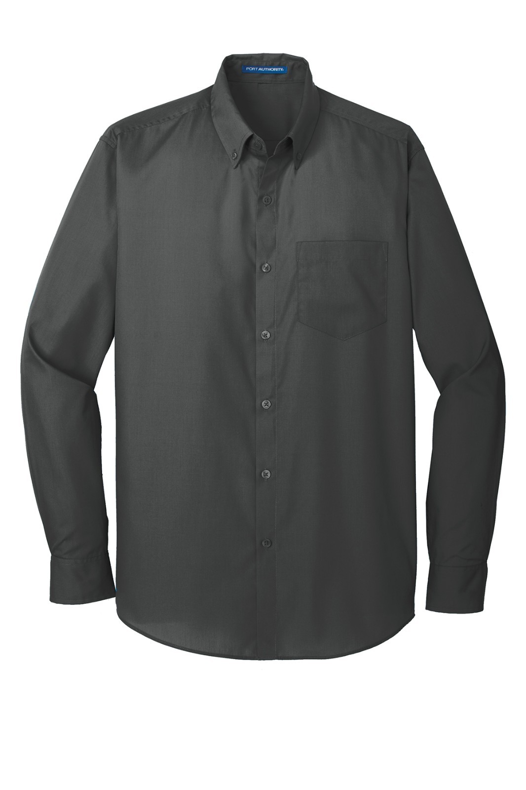 Port Authority W100 XL Men’s Long Sleeve Graphite Carefree Button Down